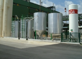 Tanks and silos connections