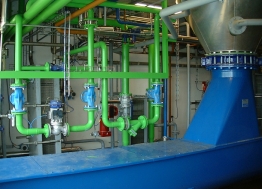 Gestion de la distribution d'eau dans l'usine